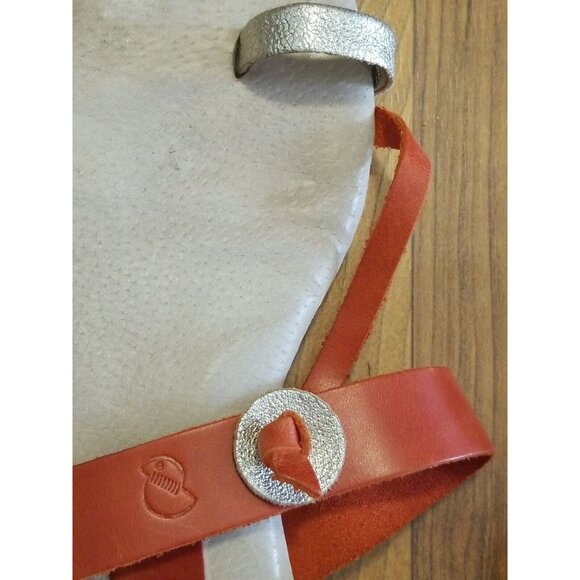 El Greco Womens SANDALS Flats Size 8.5 / 39 Orange - Picture 4 of 5